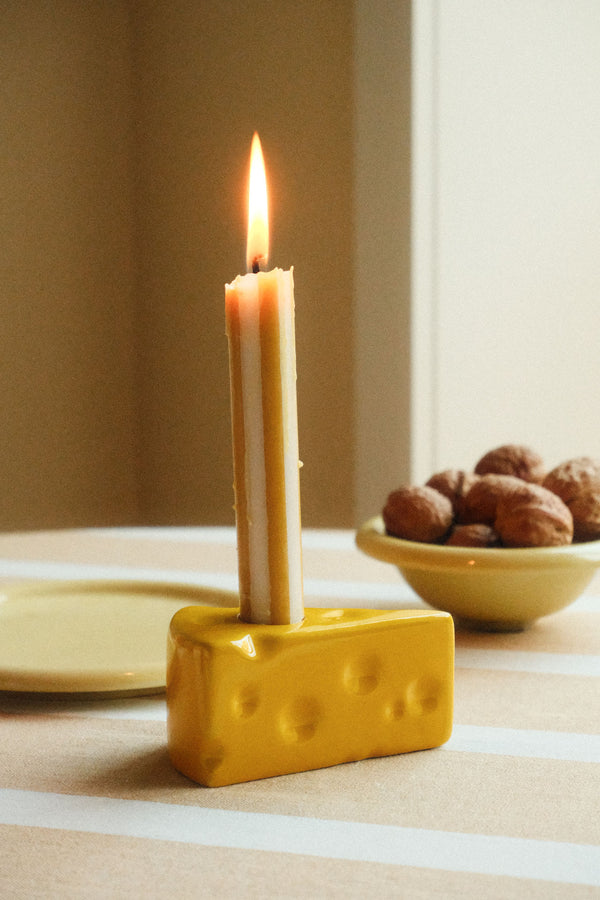 Cheese Candle Holder