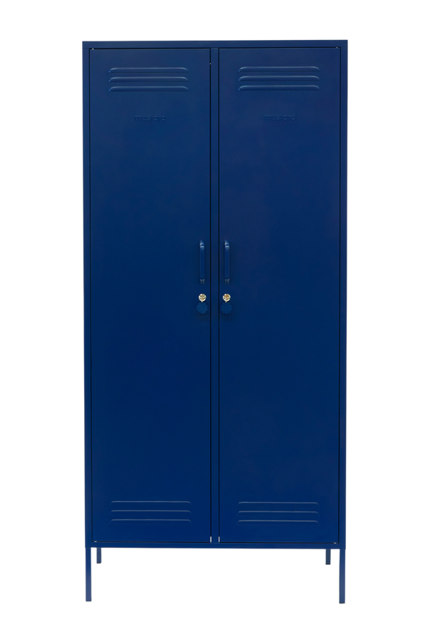 Mustard Made | The Twinny Metal Locker in Navy
