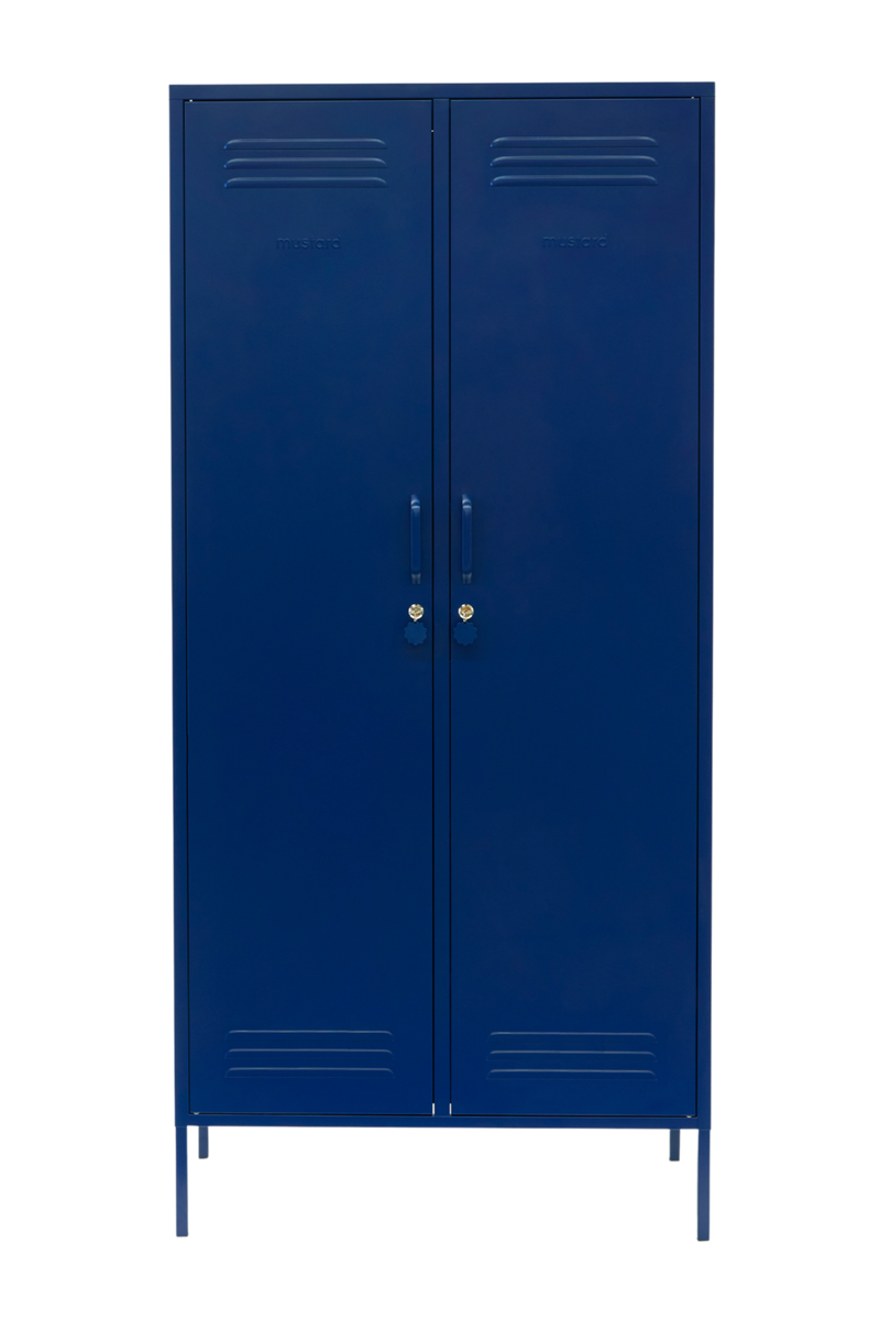Mustard Made | The Twinny Metal Locker in Navy