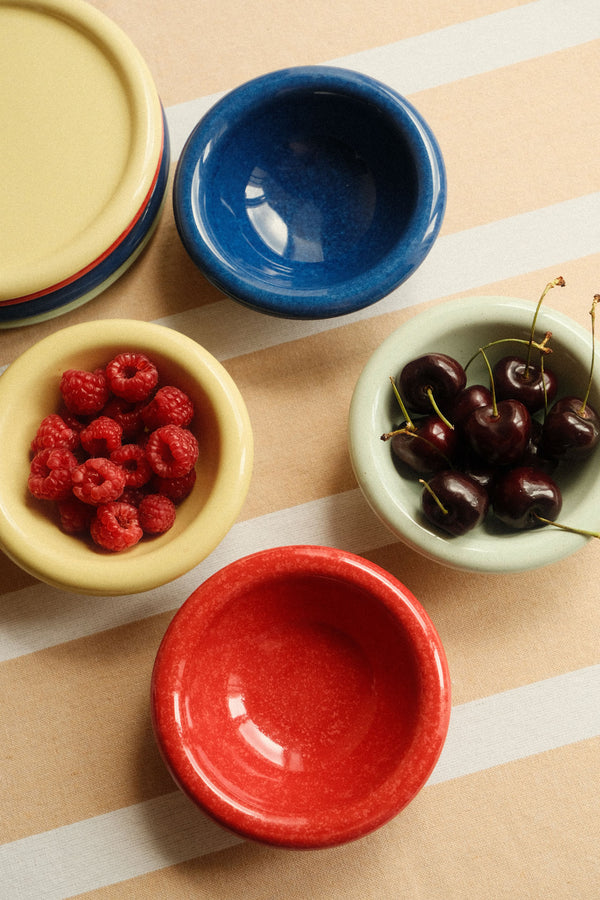 Chunky Edge Small Bowl - Four Colours Available