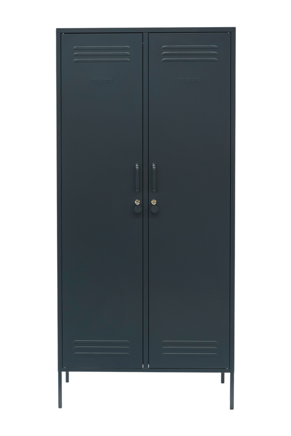 Mustard Made | The Twinny Metal Locker in Slate