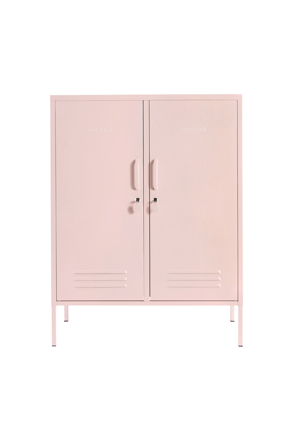 Mustard Made | The Midi Metal Locker in Blush