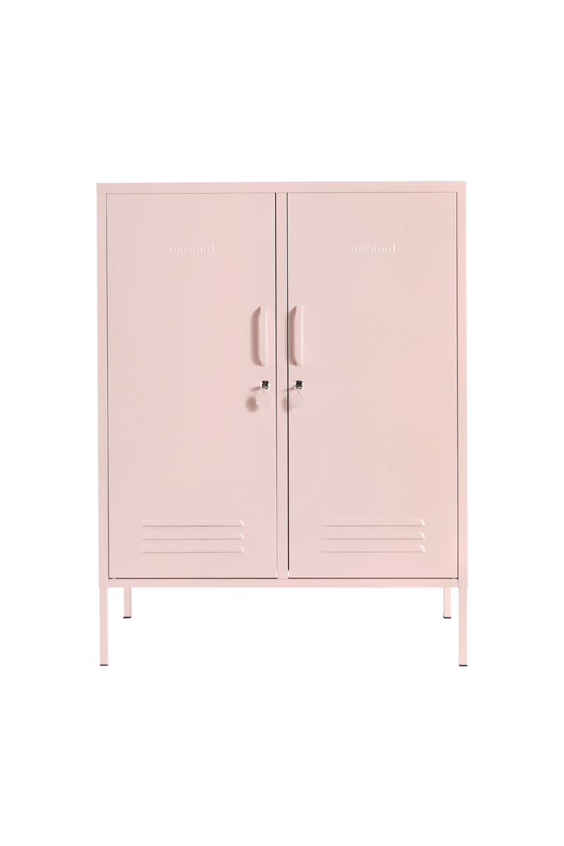 Mustard Made | The Midi Metal Locker in Blush