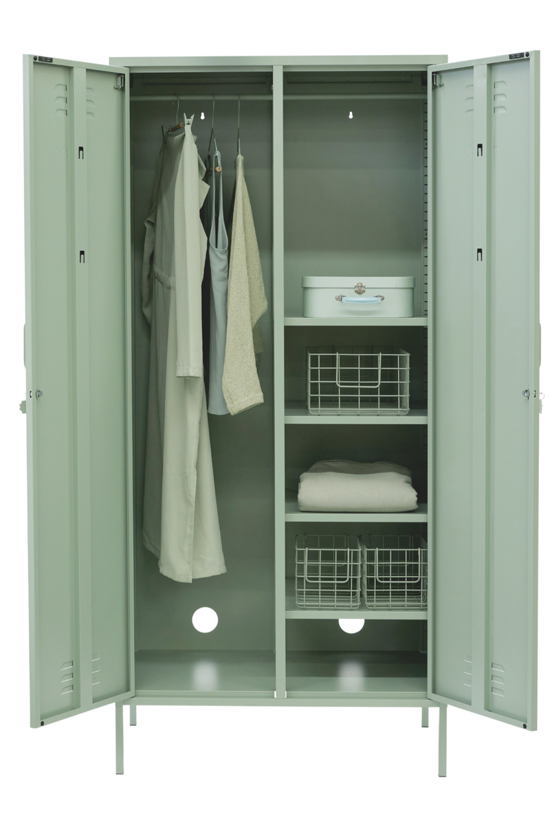 Mustard Made | The Twinny Metal Locker in Sage