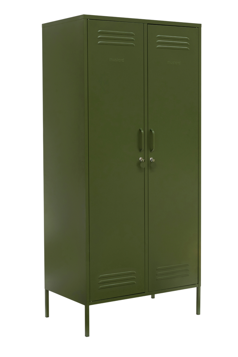 Mustard Made | The Twinny Metal Locker in Olive