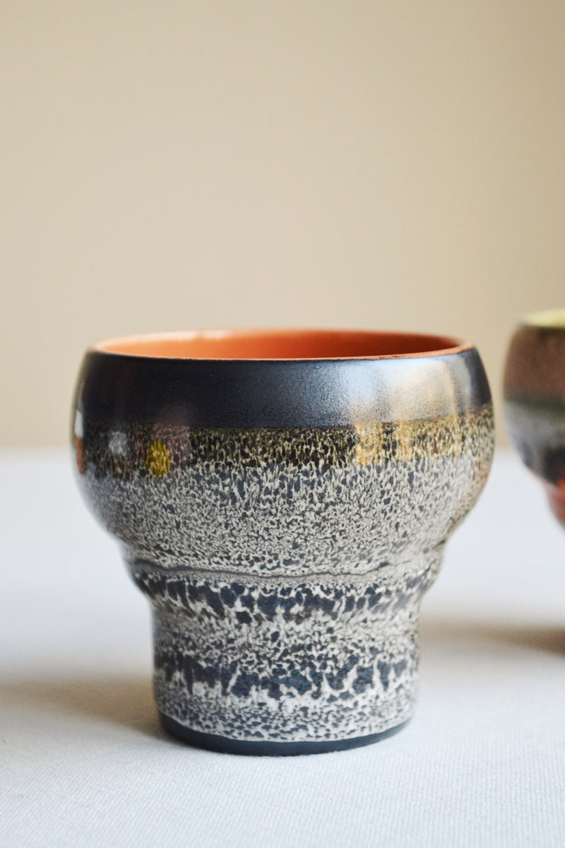HKLIVING ® | Set of Two Lungo Coffee Mugs - Basalt
