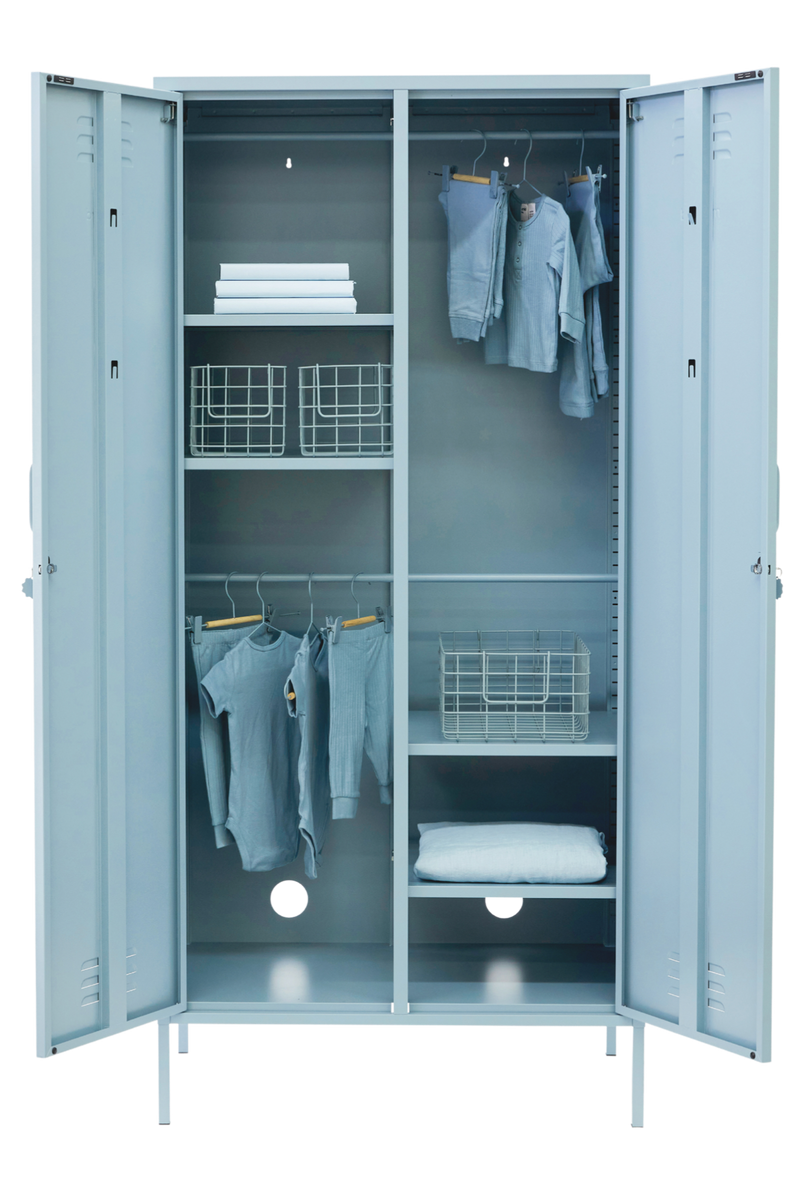 Mustard Made | The Twinny Metal Locker in Ocean