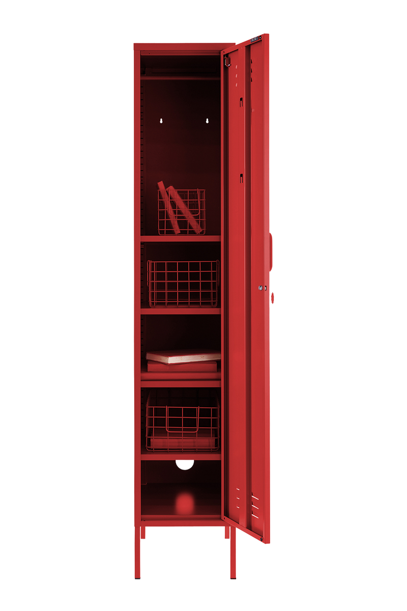 Mustard Made | The Skinny Metal Locker in Poppy