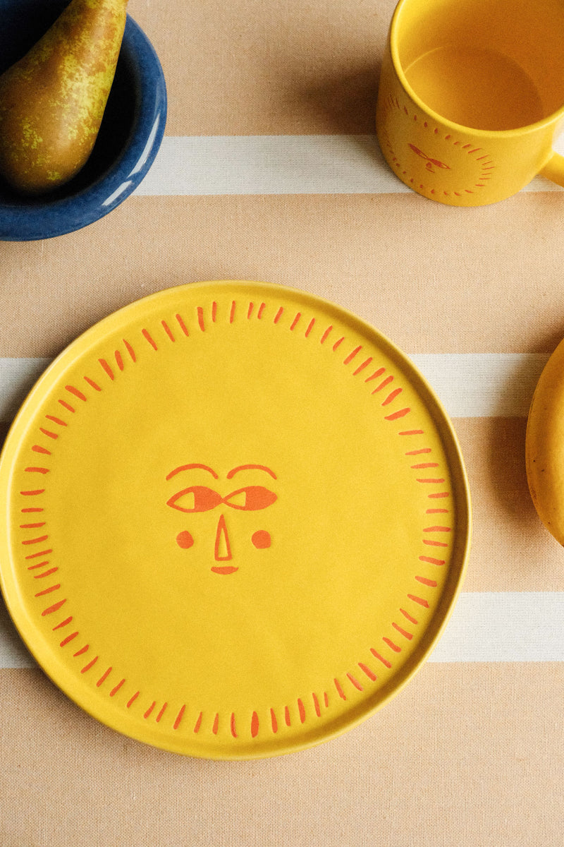 Donna Wilson | Yellow Sunshine Plate