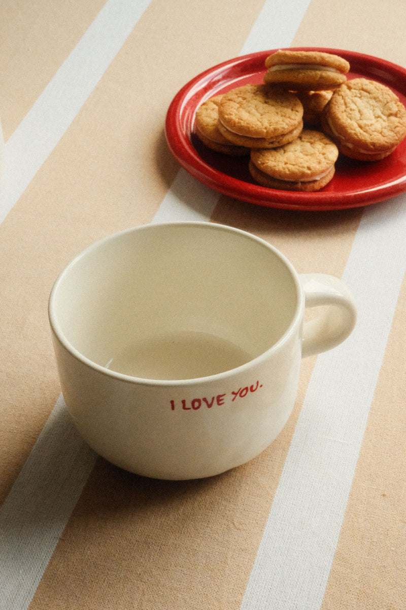 I Love You Cappuccino Mug
