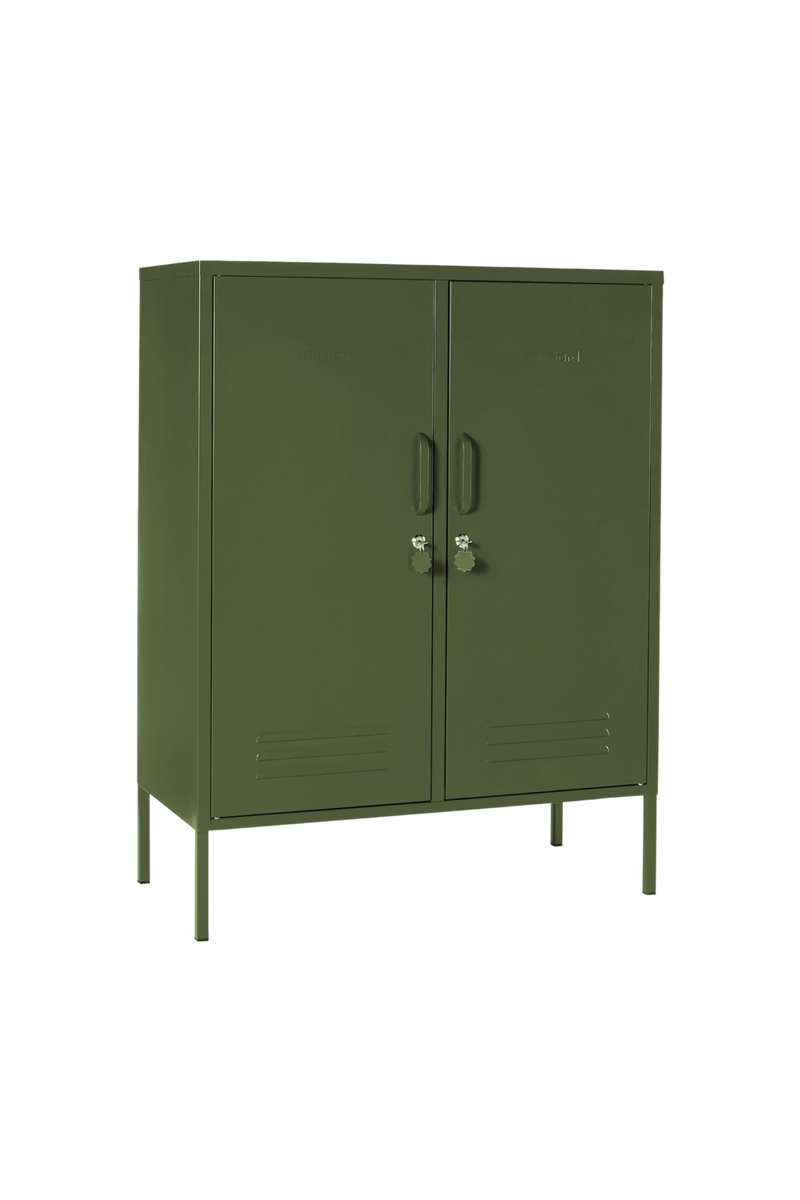 Mustard Made | The Midi Metal Locker in Olive