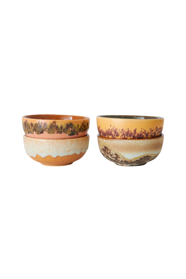 HKLIVING ® | Set of Four XS Bowls - Marine