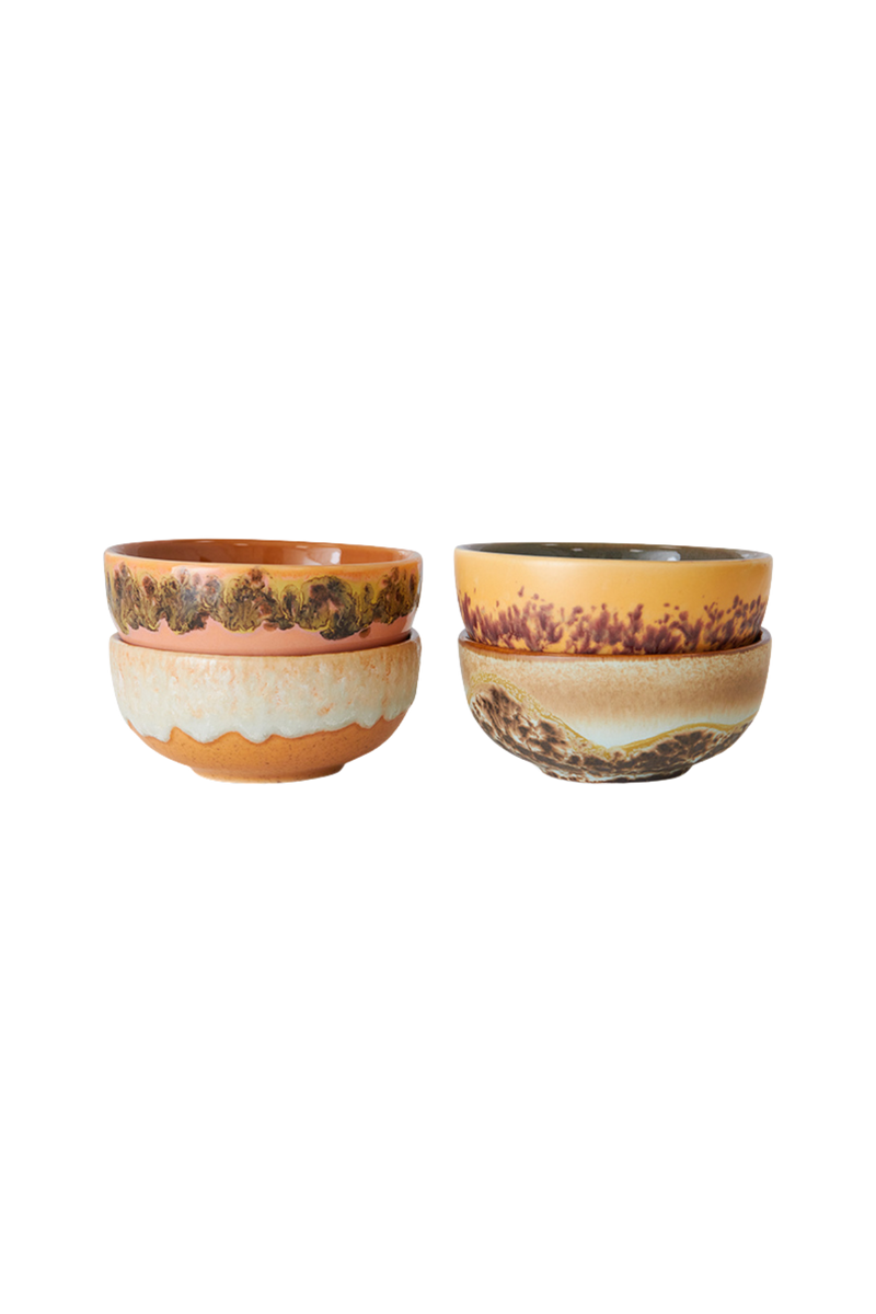 HKLIVING ® | Set of Four XS Bowls - Marine