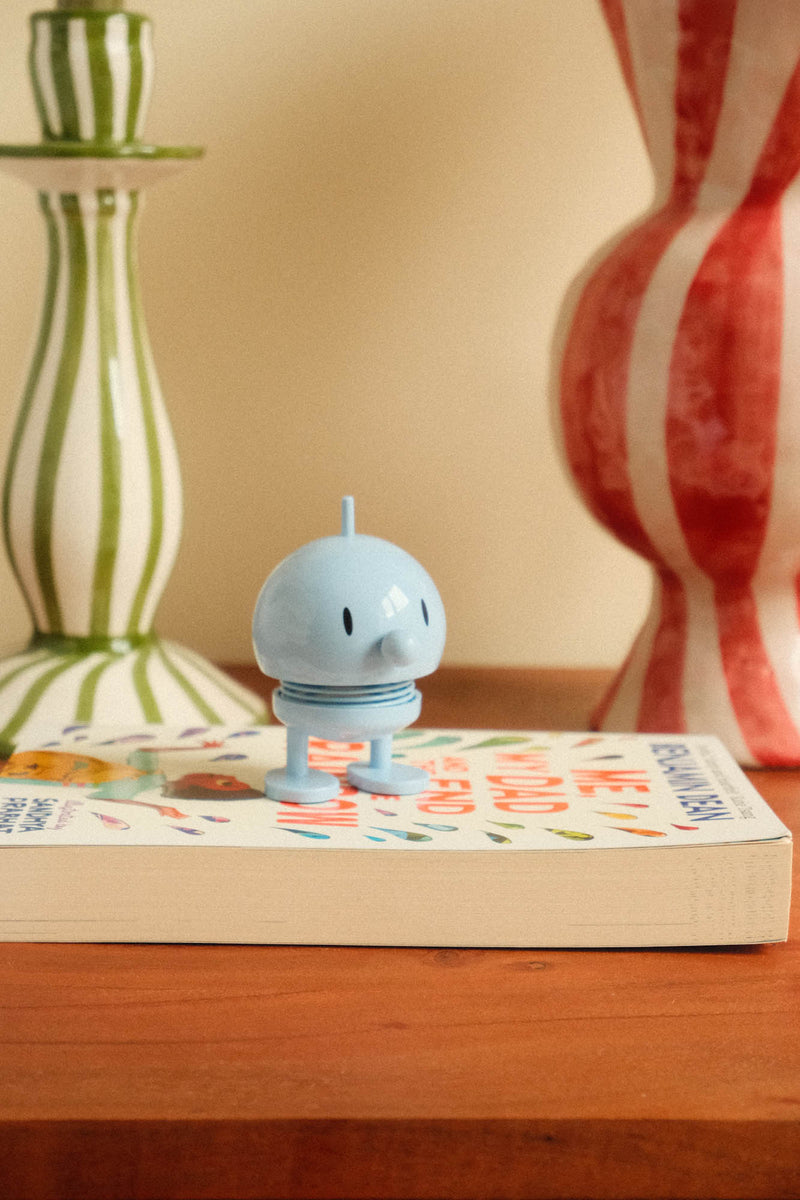 Hoptimist | Bumble Small Light Blue Bouncing Object