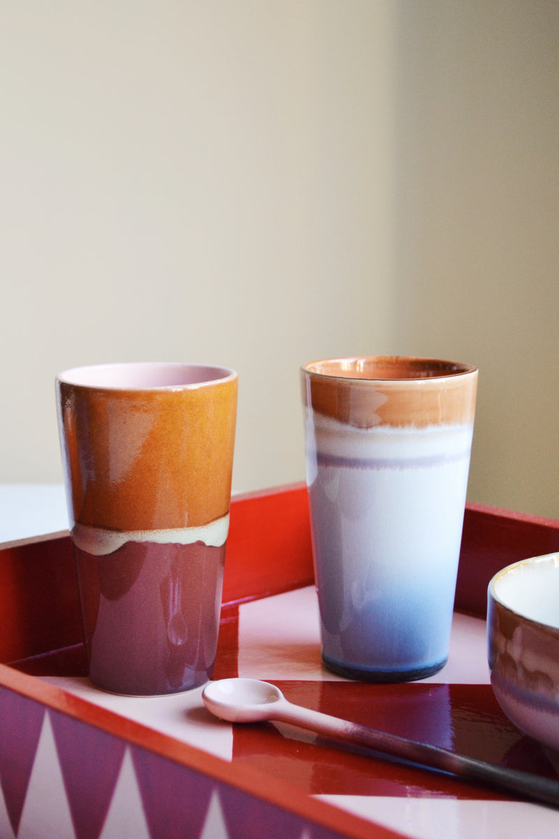 HKLIVING ® | Set of Two Latte Mugs - Clash