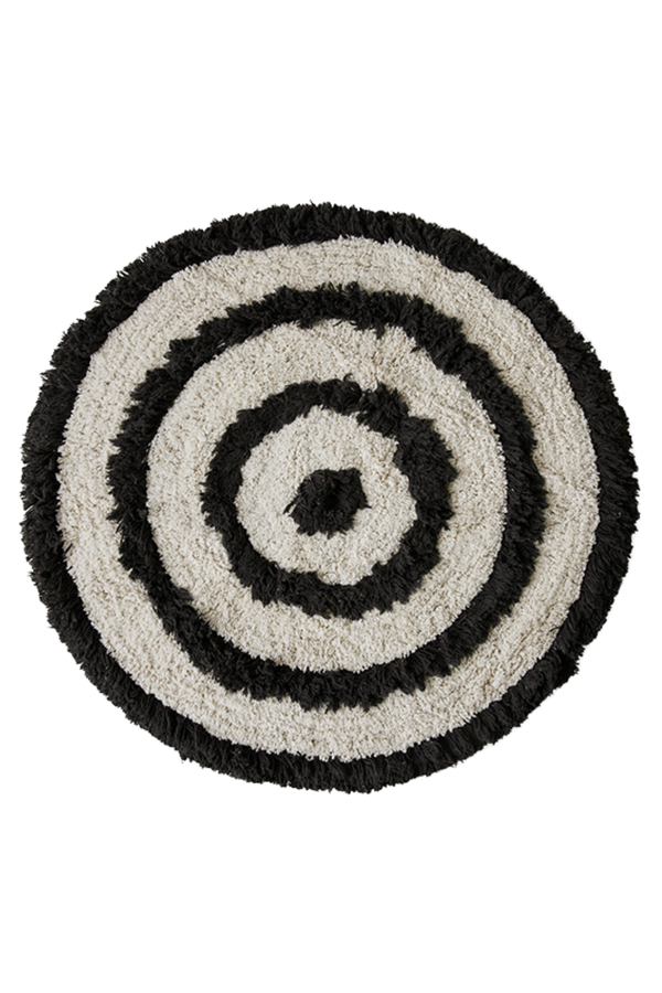 HKLIVING ® | Monochrome Round Bath Mat