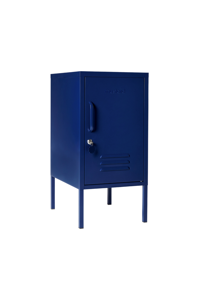 Mustard Made | The Shorty Metal Locker in Navy