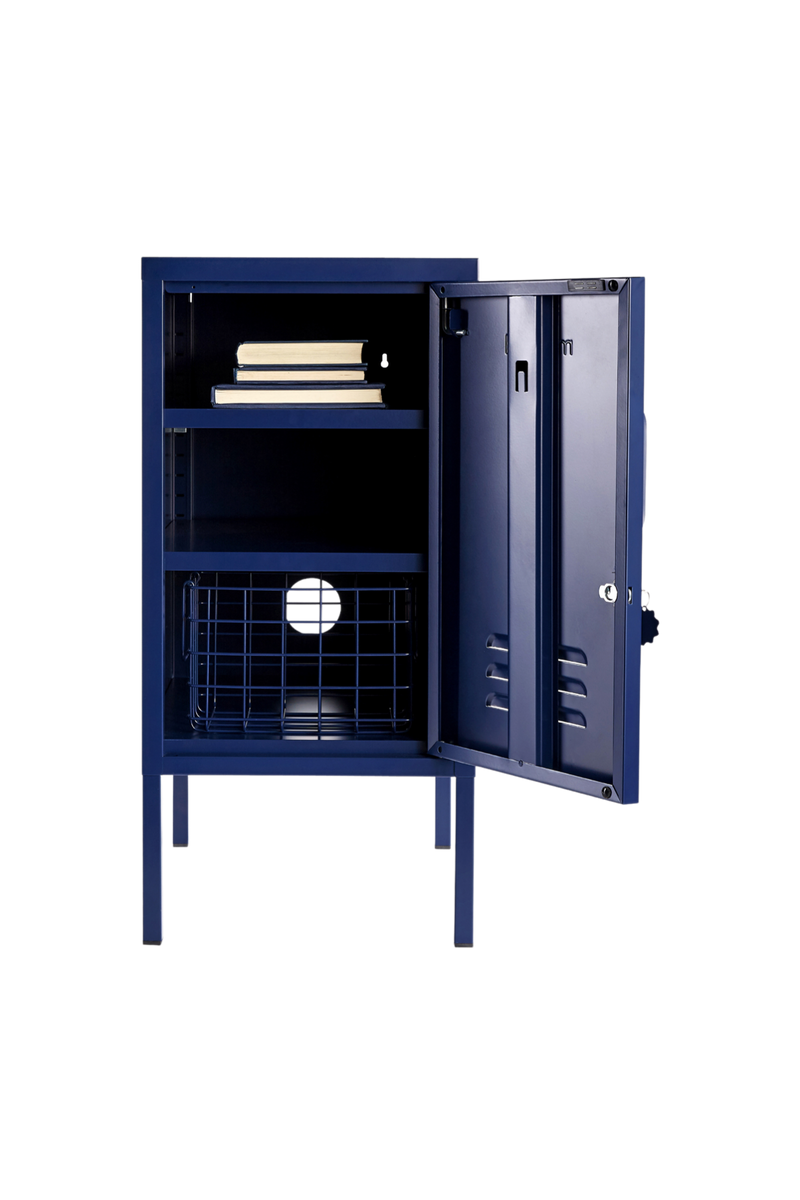 Mustard Made | The Shorty Metal Locker in Navy
