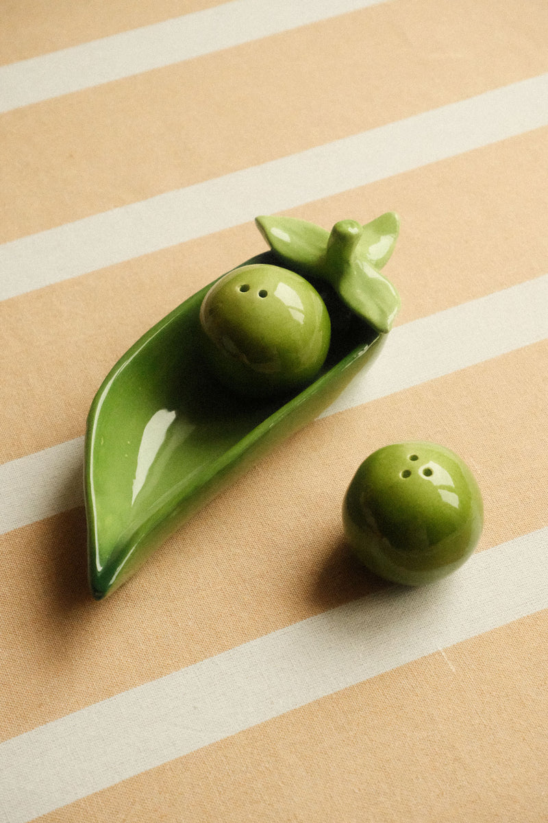 Salt and Pepper Pea Shakers