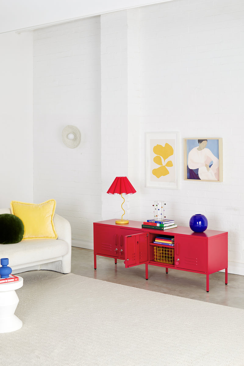 Mustard Made | The Standard Metal Locker in Poppy