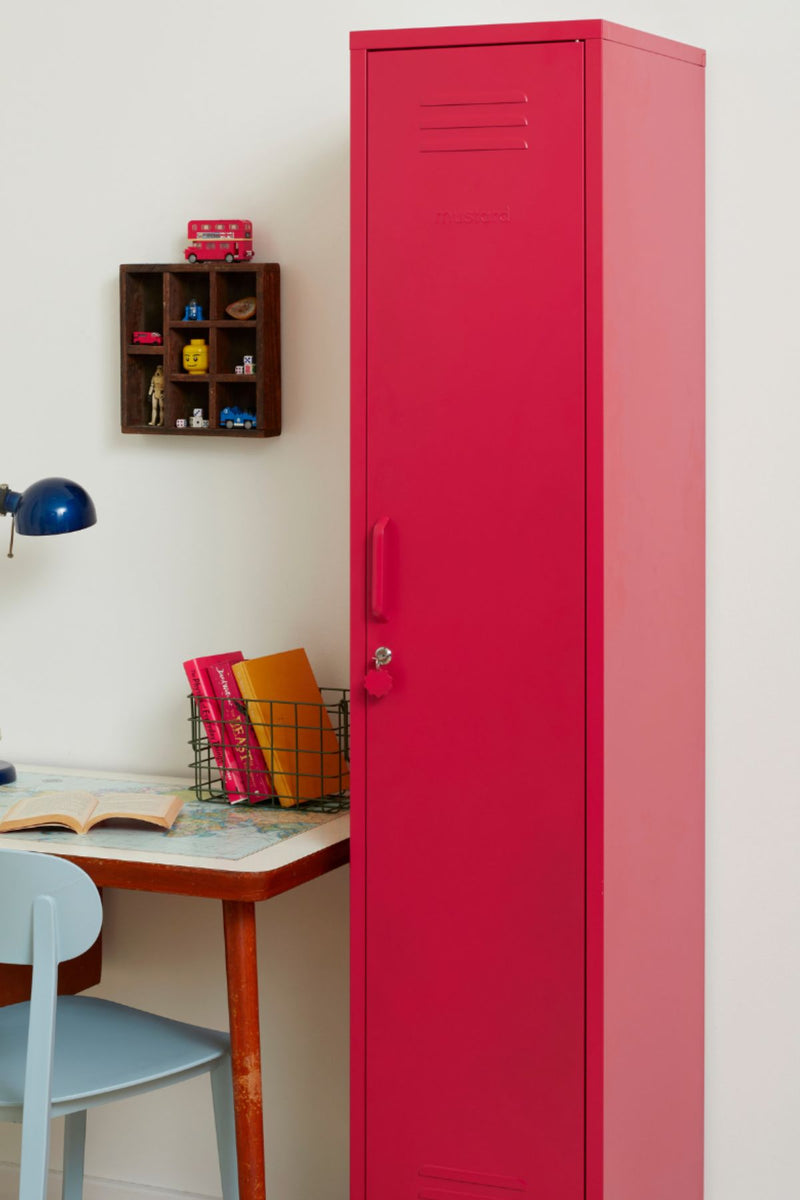 Mustard Made | The Skinny Metal Locker in Poppy
