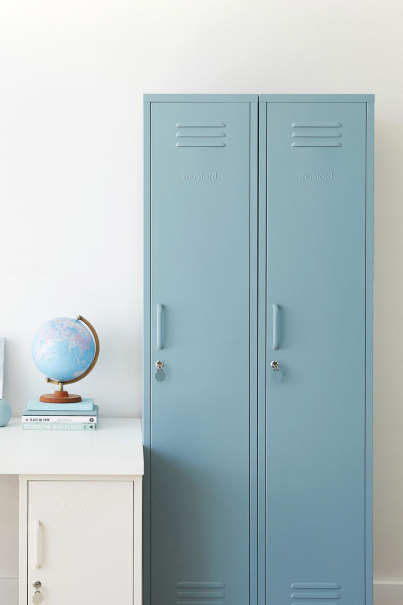 Mustard Made | The Skinny Metal Locker in Ocean