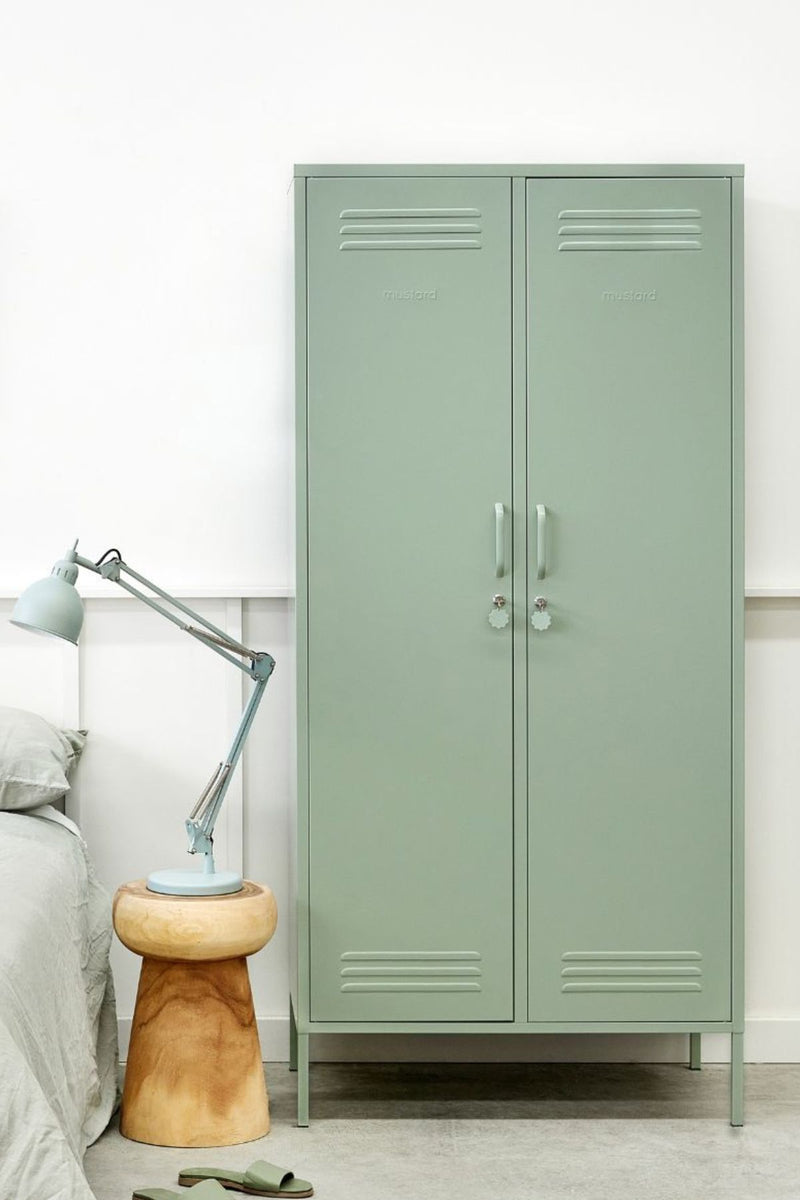 Mustard Made | The Twinny Metal Locker in Sage