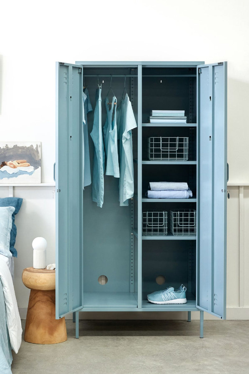 Mustard Made | The Twinny Metal Locker in Ocean