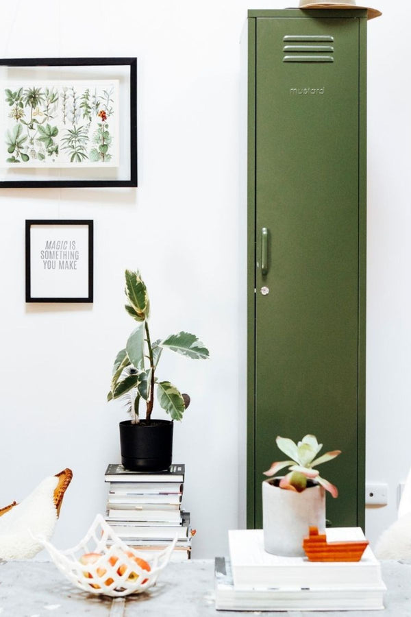 Mustard Made | The Skinny Metal Locker in Olive