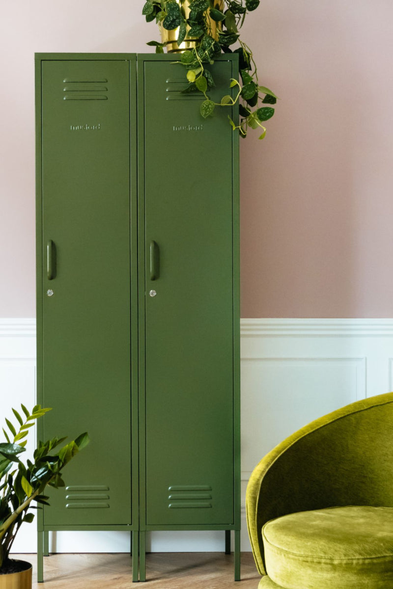 Mustard Made | The Skinny Metal Locker in Olive