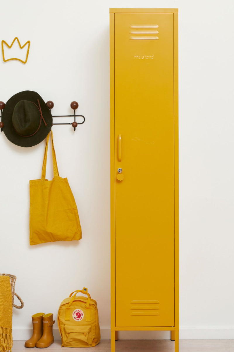 Mustard Made | The Skinny Metal Locker in Mustard