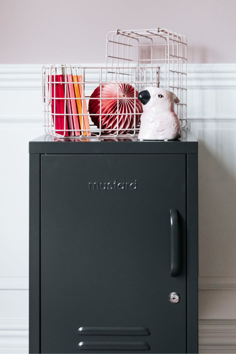 Mustard Made | The Shorty Metal Locker in Slate