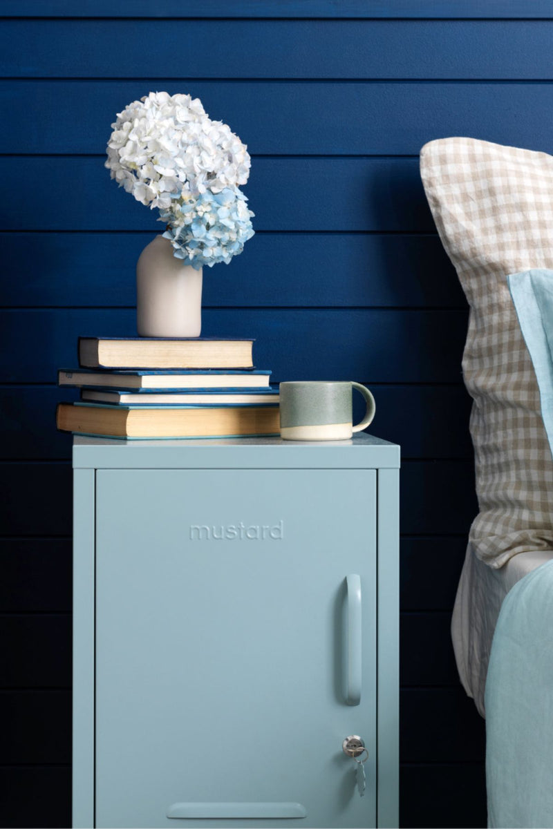 Mustard Made | The Shorty Metal Locker in Ocean