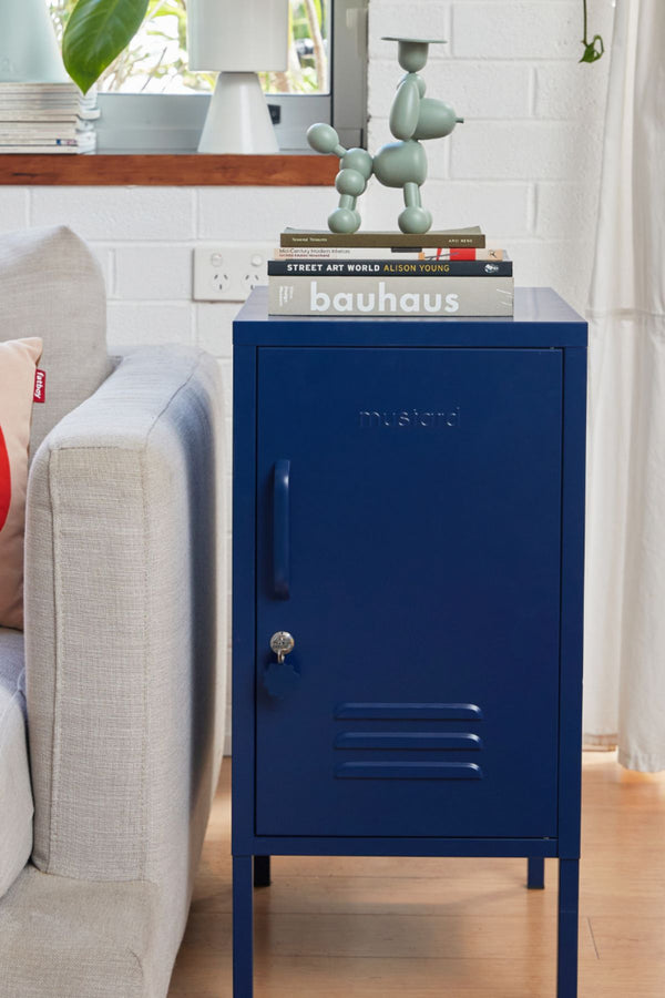 Mustard Made | The Shorty Metal Locker in Navy