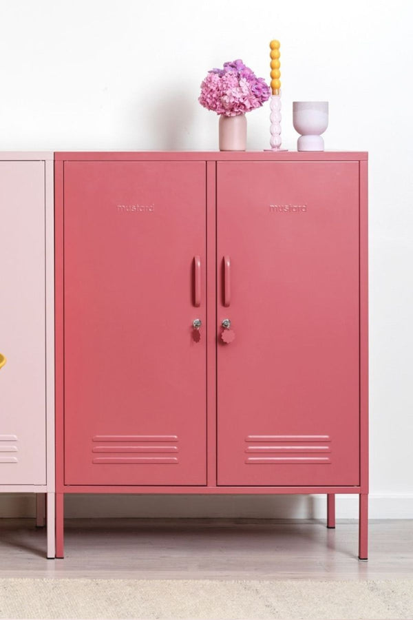 Mustard Made | The Midi Metal Locker in Berry