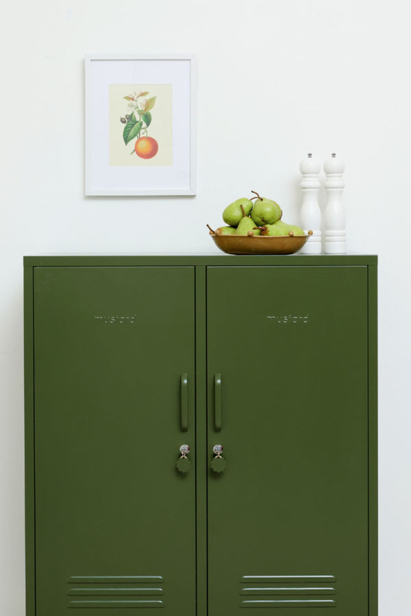 Mustard Made | The Midi Metal Locker in Olive
