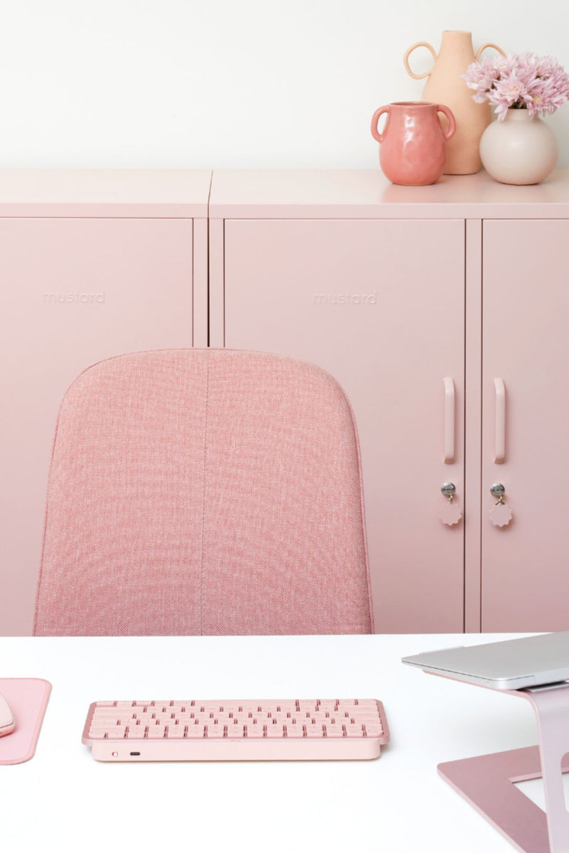 Mustard Made | The Midi Metal Locker in Blush
