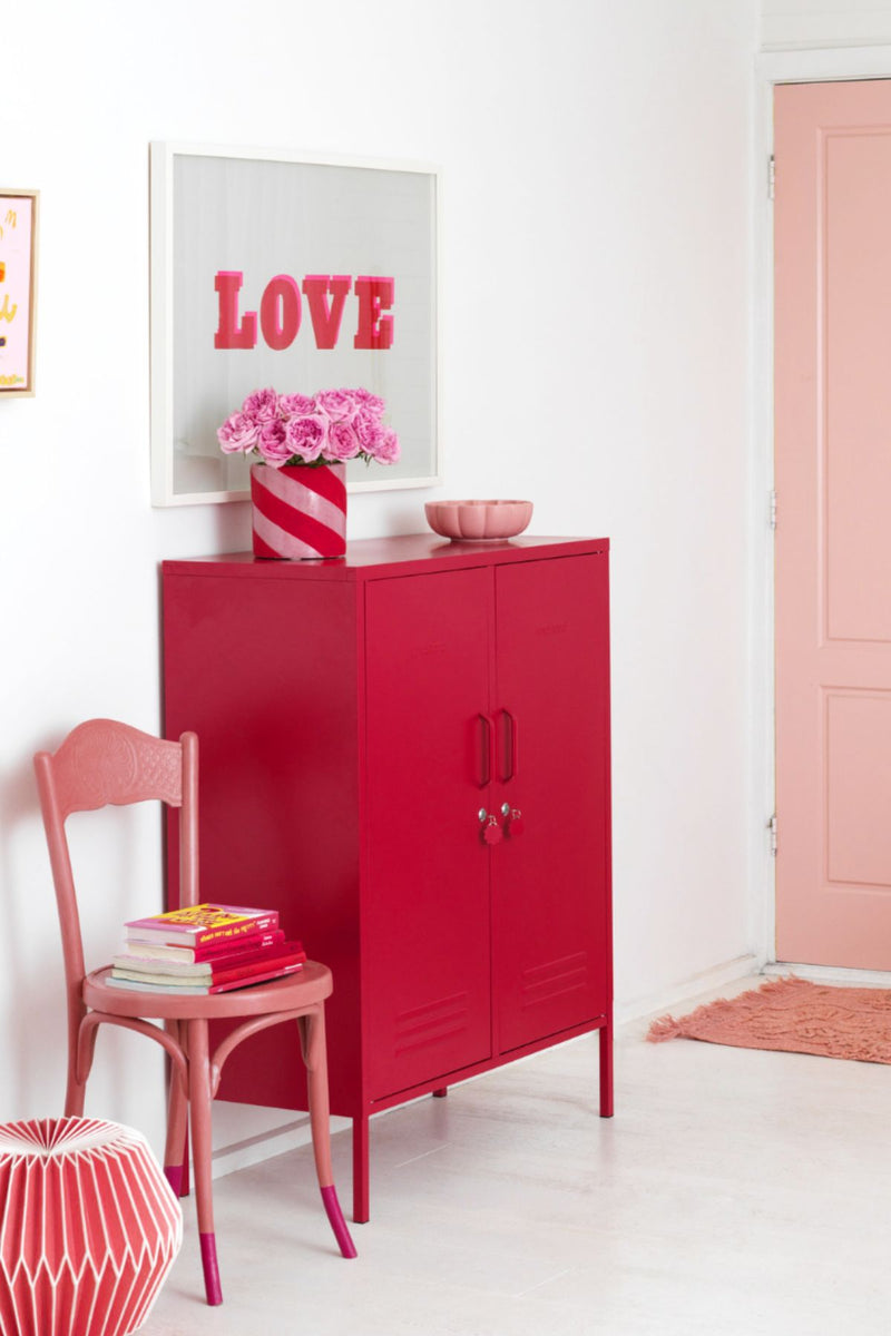 Mustard Made | The Midi Metal Locker in Poppy