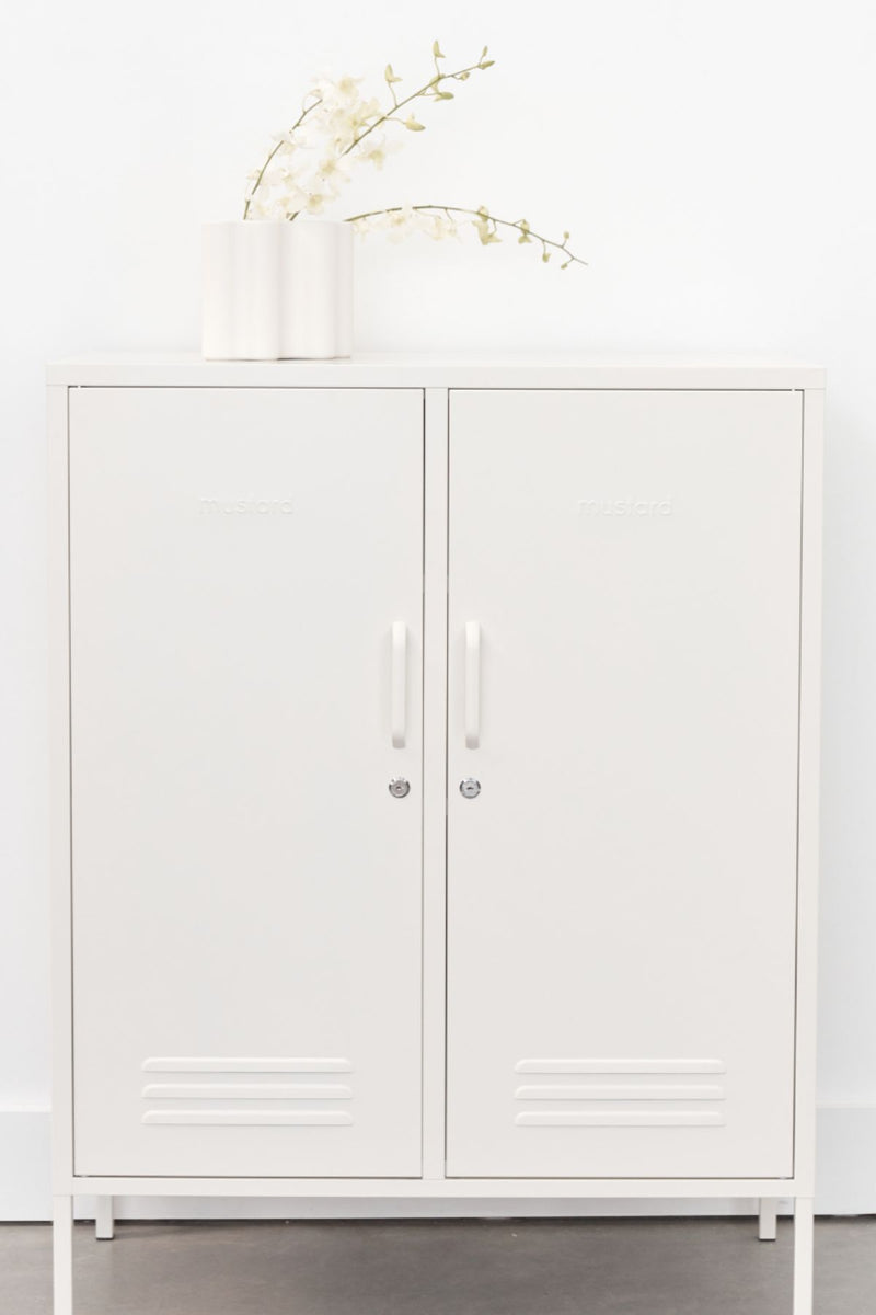 Mustard Made | The Midi Metal Locker in Chalk