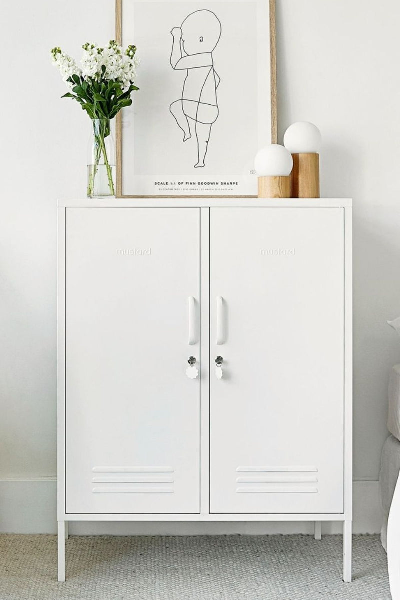 Mustard Made | The Midi Metal Locker in Chalk