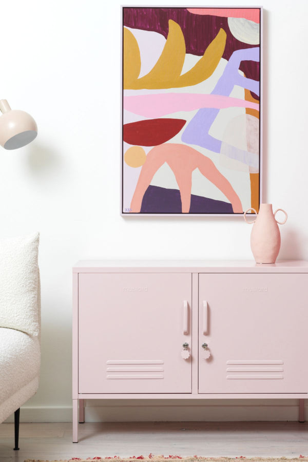 Mustard Made | The Lowdown Metal Locker in Blush
