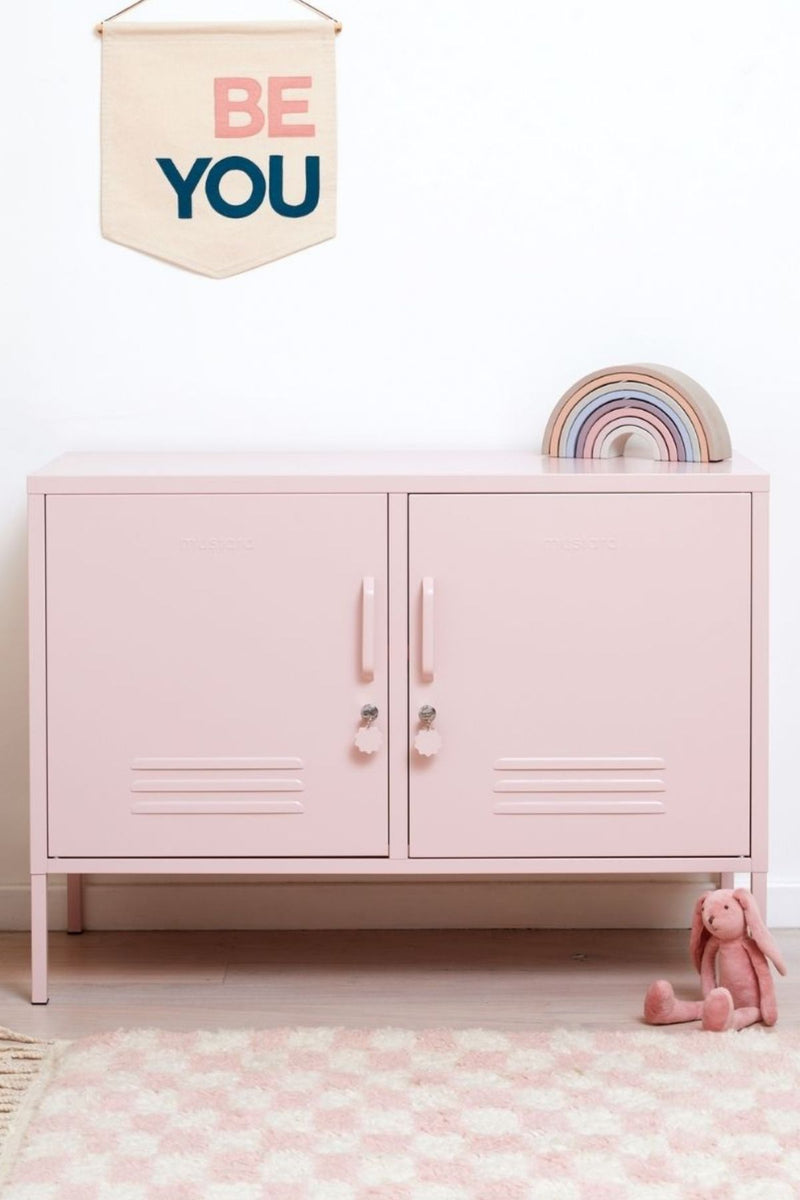 Mustard Made | The Lowdown Metal Locker in Blush
