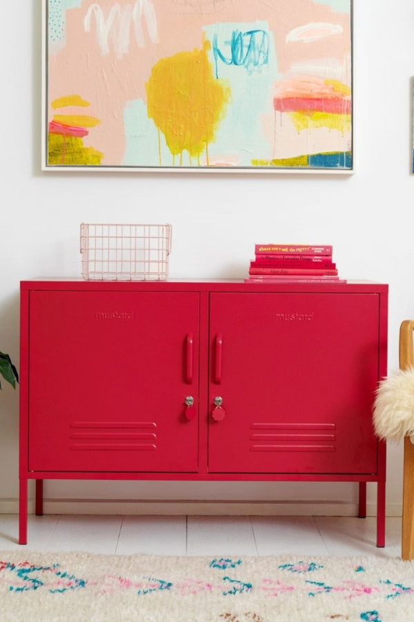Mustard Made | The Metal Lowdown Locker in Poppy