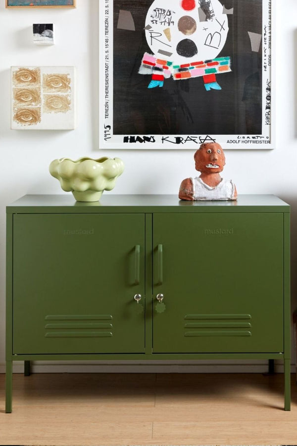 Mustard Made | The Lowdown Metal Locker in Olive