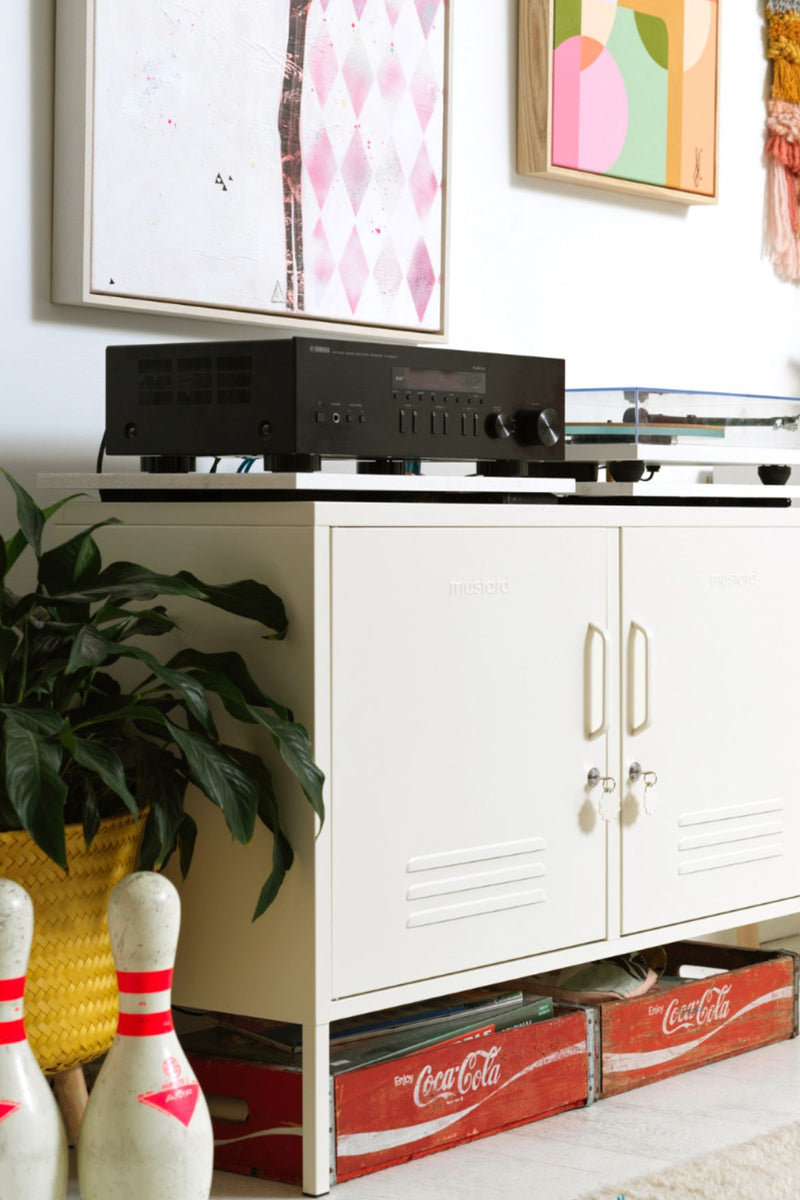 Mustard Made | The Lowdown Metal Locker in Chalk