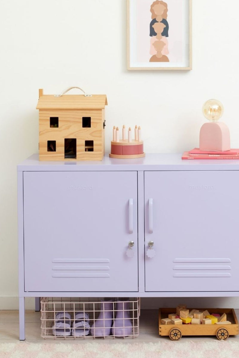 Mustard Made | The Lowdown Metal Locker in Lilac