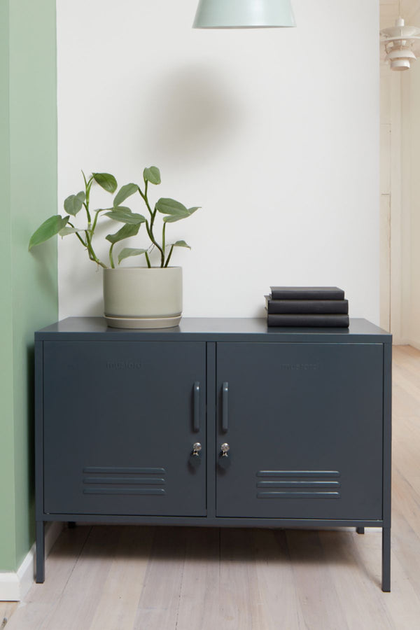 Mustard Made | The Lowdown Metal Locker in Slate