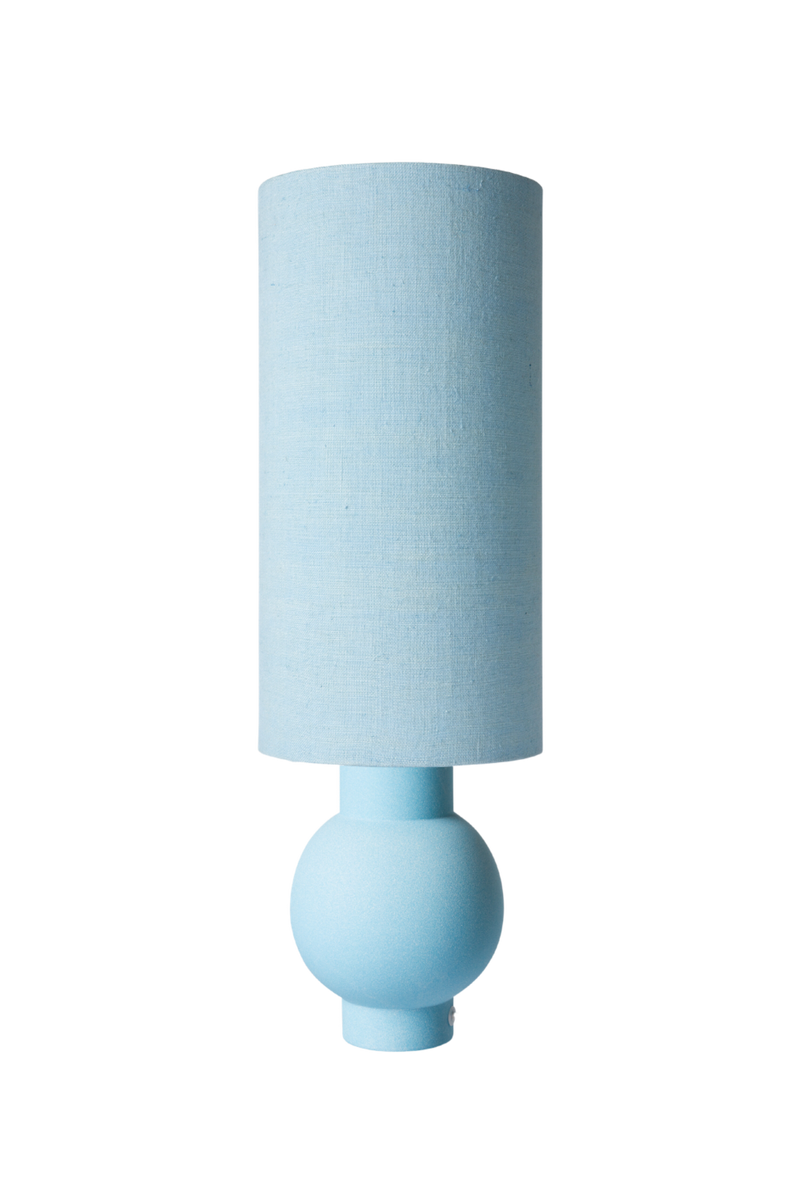 HKLIVING ® | Ice Blue Ceramic Lamp Base