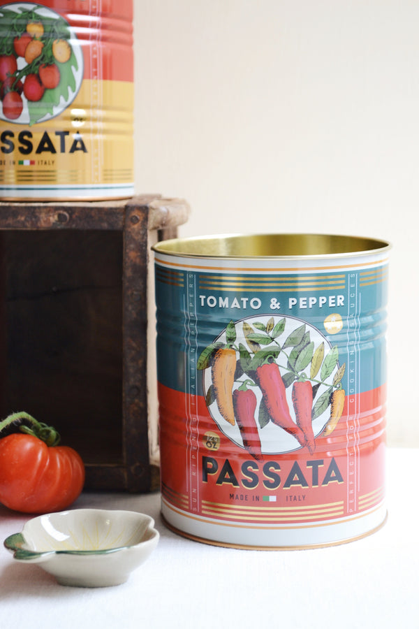 Set of Two Storage Tins - Passata