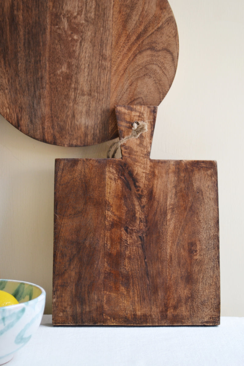 Mango Wood Chopping Board - Three Sizes Available